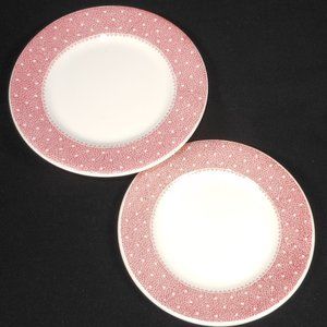 2 side plates. Ridgway UK fine hotel supplies.